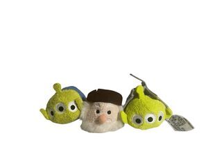 Toy Story Aliens Disney TSUM TSUM Mini Plush Toys set Of 3  3.5"/9cm